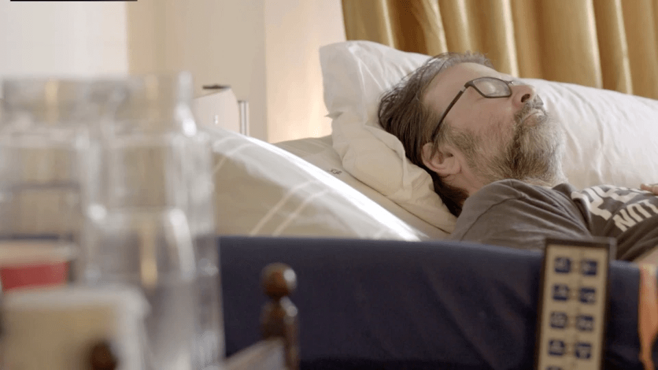 Rob praised Kate for working despite Derek's ill health