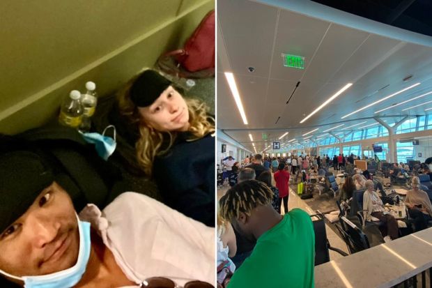 Passengers stranded in Bermuda after plane forced to land