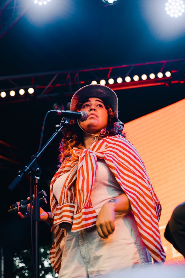 Remi Wolf made her debut at the All Points East Festival yesterday