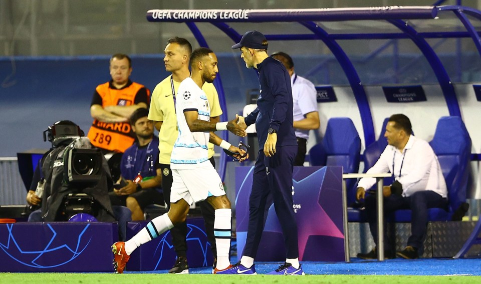 There is a feeling Tuchel had a blind spot for Aubameyang
