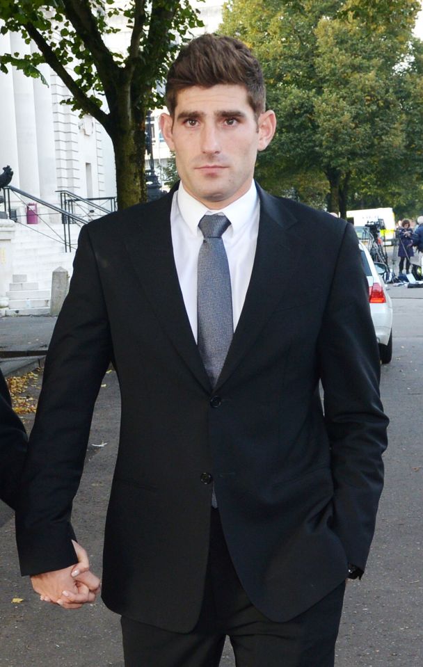 Evans was found guilty of raping a 19-year-old woman in 2012 - a verdict which was later overturned
