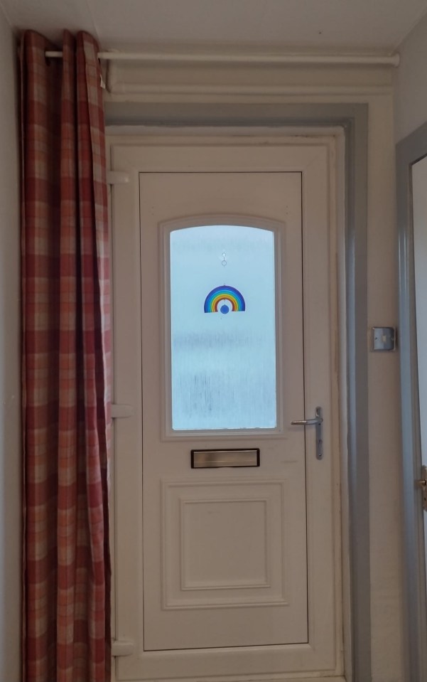 Other people also shared a look at their door curtains, with many insisting they are super effective at keeping the heat in