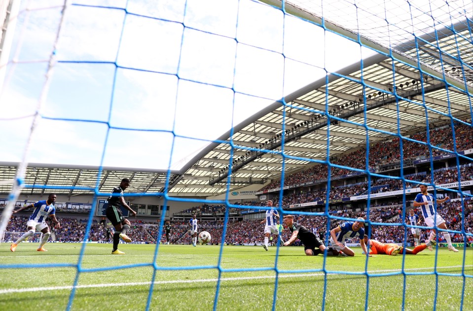 Iheanacho opened the scoring for Leicester