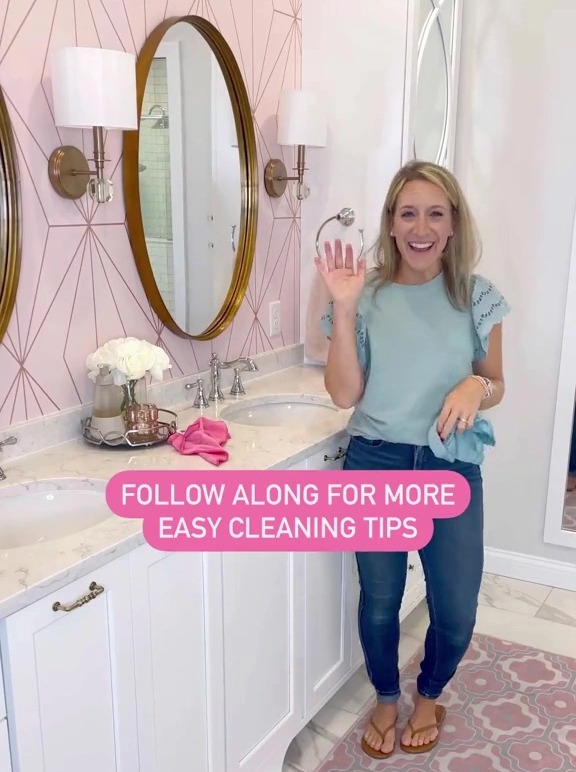 The cleanfluencer was on hand with her top tips