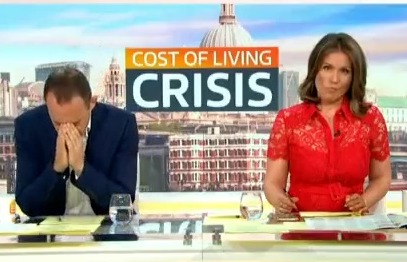 Martin Lewis put his head in his hands after Edwina Currie dished out money saving advice