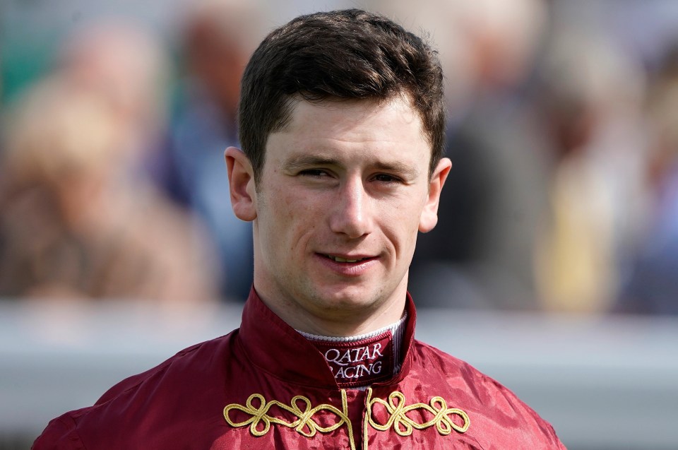 SALISBURY, ENGLAND – AUGUST 15: Oisin Murphy poses at Salisbury Racecourse on August 15, 2019 in Salisbury, England. (Photo by Alan Crowhurst/Getty Images)