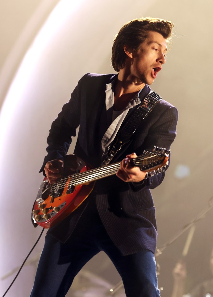 Tickets for the Arctic Monkeys' gigs appeared on second-hand site Viagogo for £600 - pictured Alex Turner