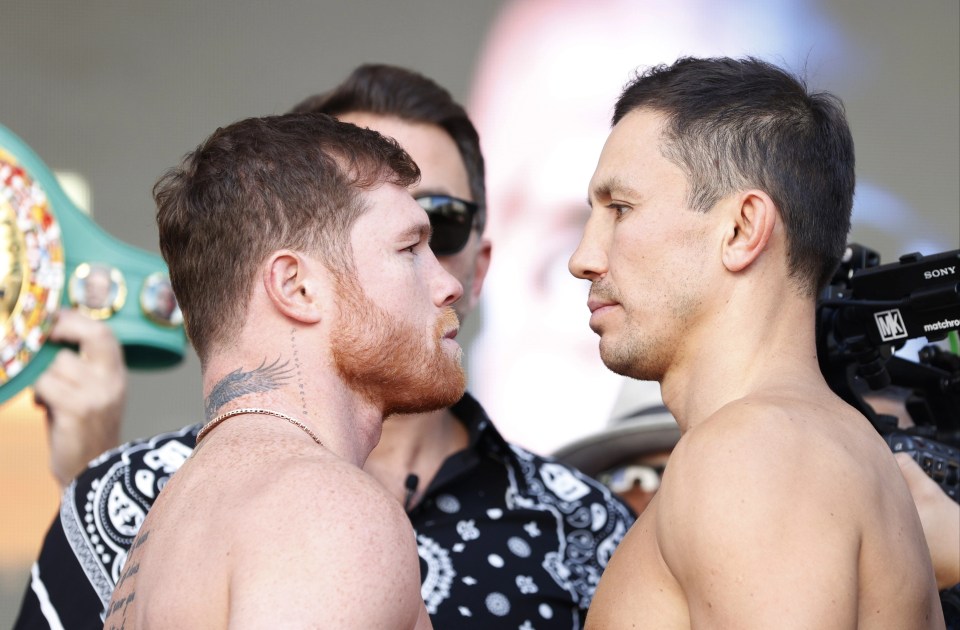 Canelo will face Golovkin tonight
