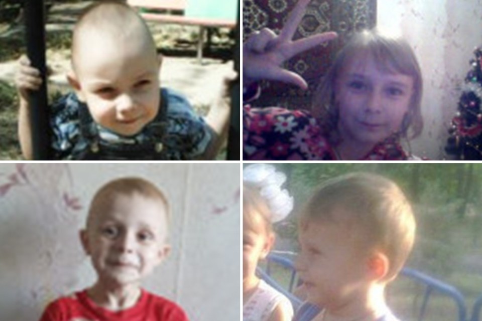 Four siblings are missing in Mariupol after disappearing alongside their father - Demir Dmytrenko, 5, his brothers Ettore, 8, Timofey, 12, and his sister Tiana, 14