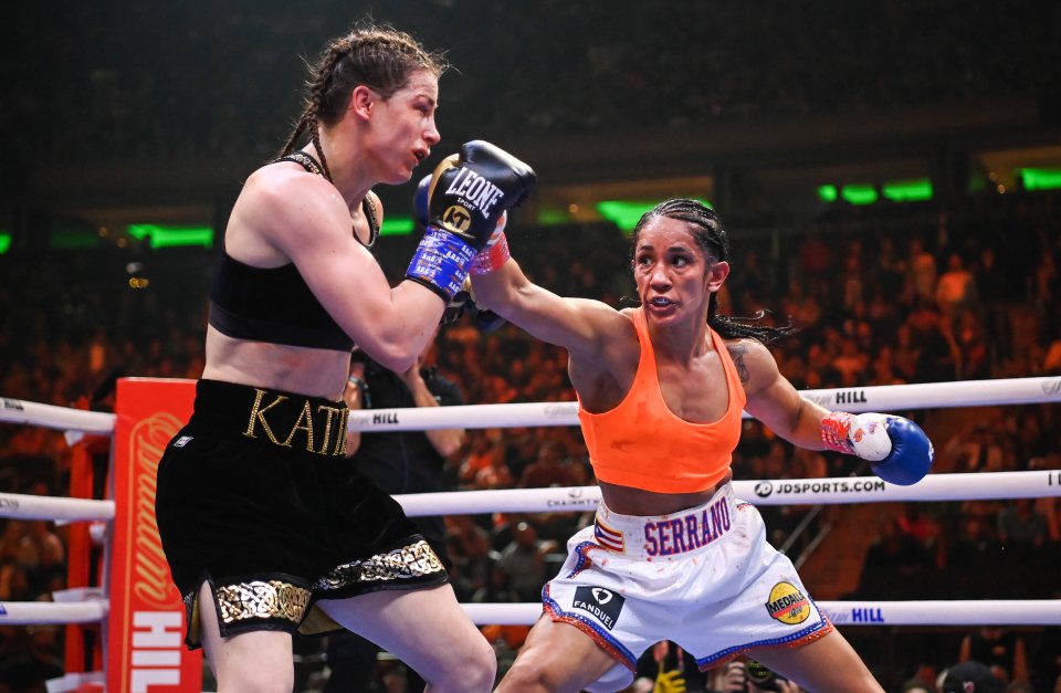 Amanda Serrano is back in the ring on the undercard