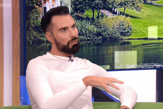 Rylan Clark appeared on The One Show to talk about his new book