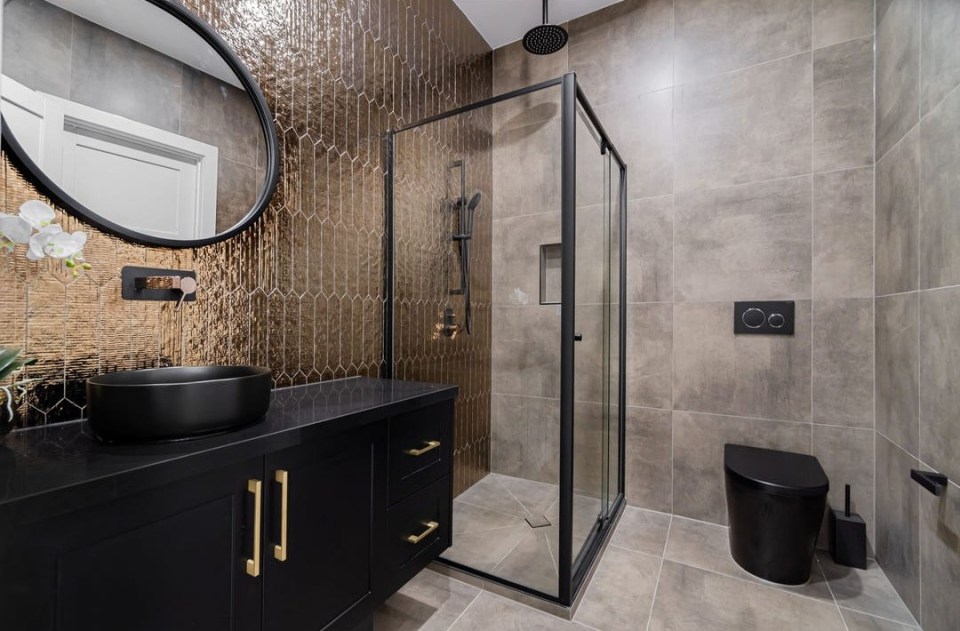 The first floor has two ensuites, a dual entry bathroom and a 'luxe' family bathroom
