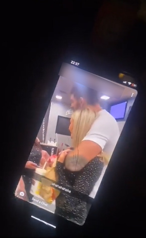 The footage has been spreading like wildfire