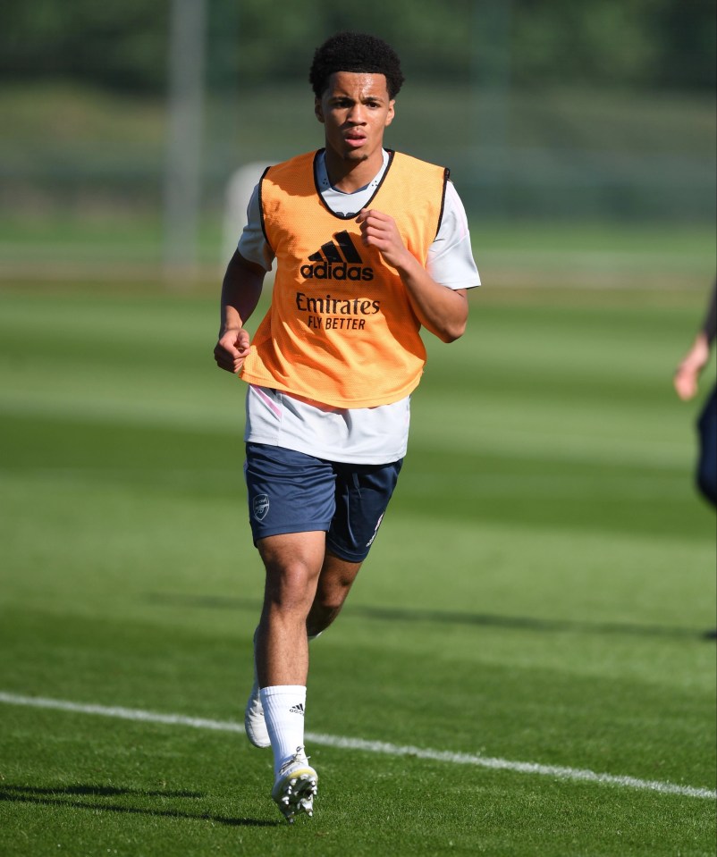 Nwaneri was promoted to first team training this week