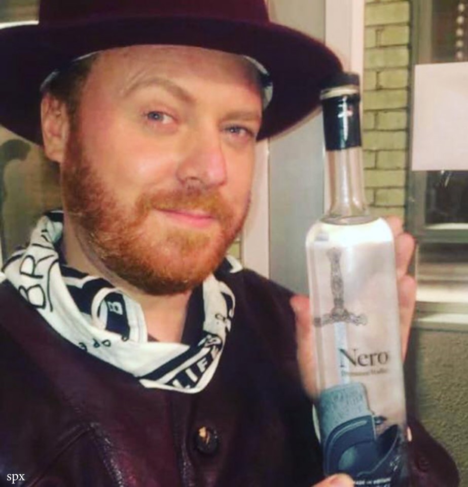 Comedian Leigh Francis also agreed to pose for snaps for the Nero brand