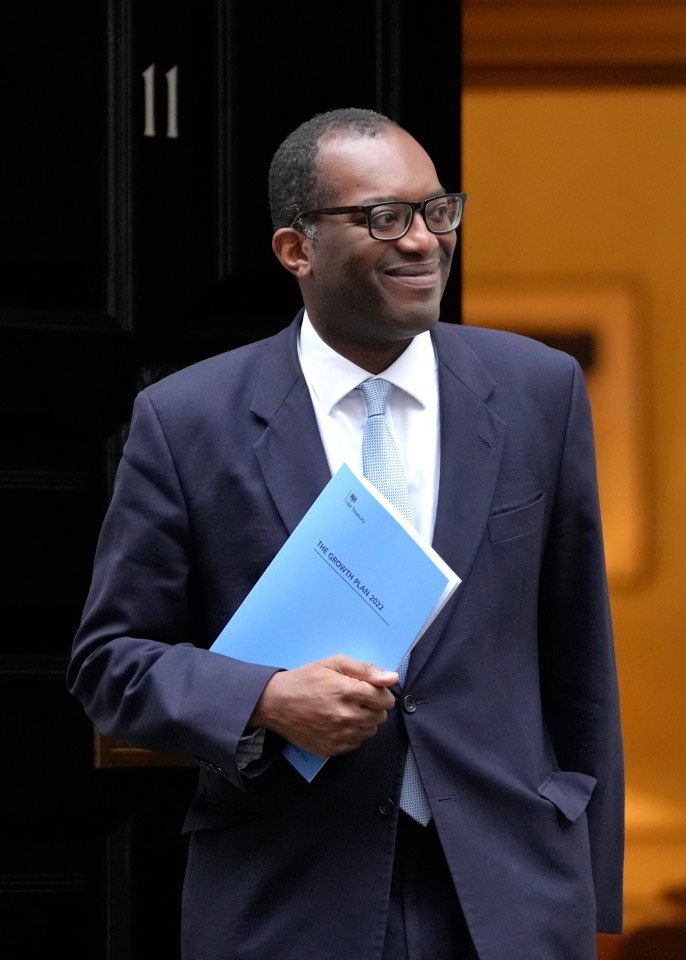 Chancellor Kwasi Kwarteng with his blueprint for growth outlined in the mini Budget