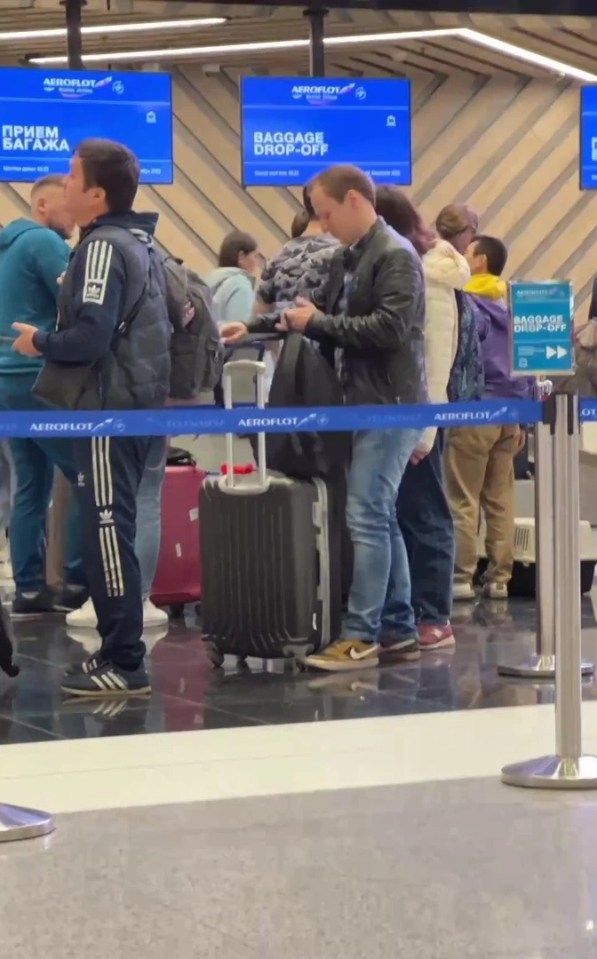 Many have snapped up last minute plane tickets to get out of the country