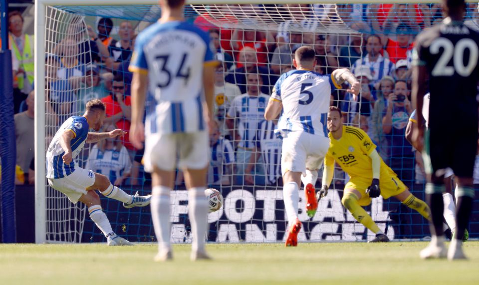 Mac Allister scored twice as the Seagulls dominated