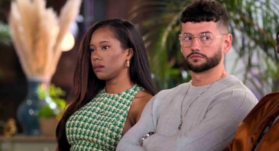 Viewers said the couple were Whitney and Duka 2.0