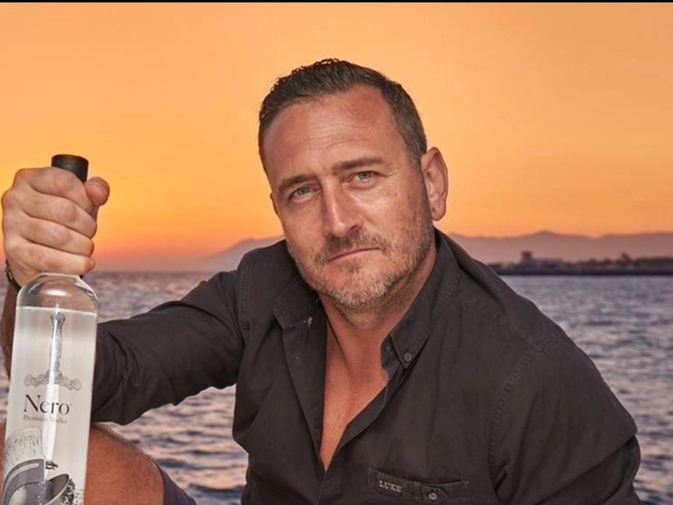 Actor Will Mellor promoted the Nero vodka brand on social media