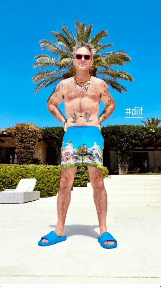 Robbie appears to be reborn — slimmer, fitter and more on song than he has ever been