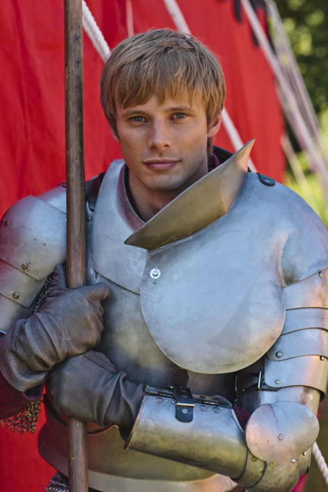 Bradley James played the dashing King Arthur