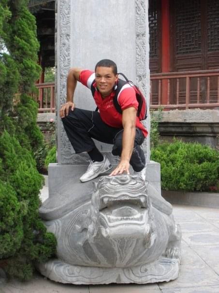 He travelled to China to train after graduating
