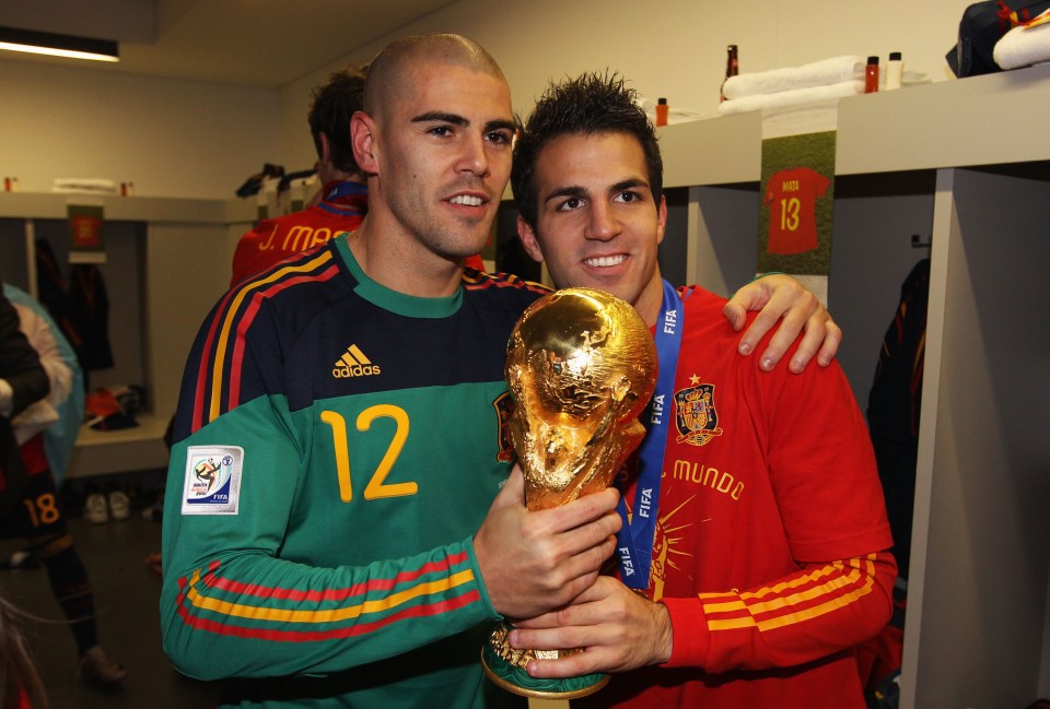 Victor Valdes won it all... but would have preferred a career in the film industry