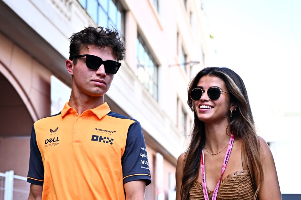 Lando Norris and Luisinha Oliveira have gone their separate ways