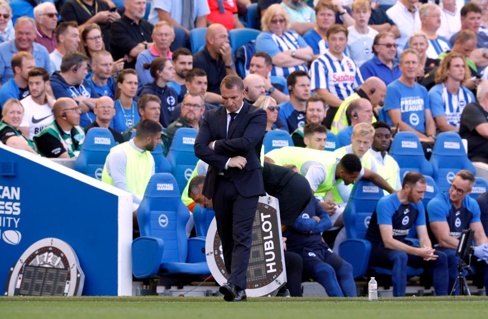 Leicester sit bottom of the table