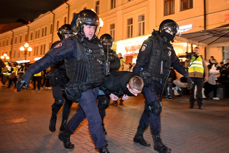 More than 1,300 protesters have been arrested