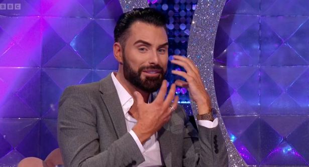 Rylan swiftly moved the conversation on