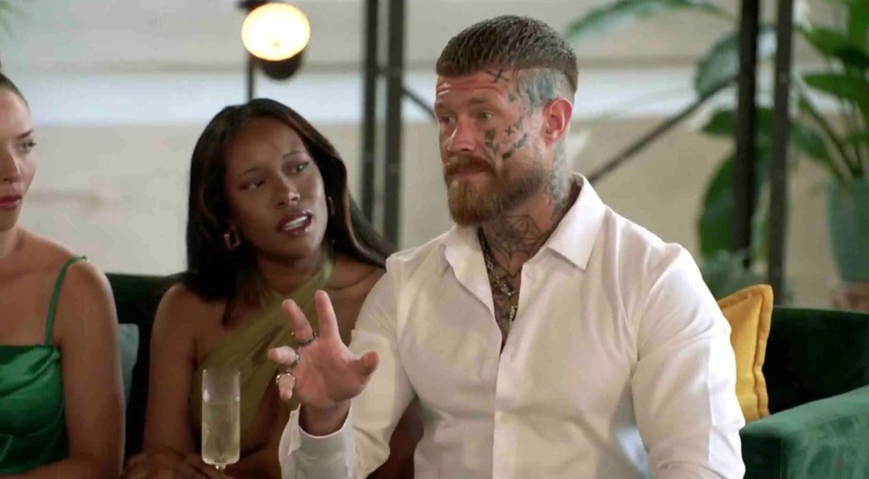 Matt and Whitney were dumped from the show after their romance was revealed