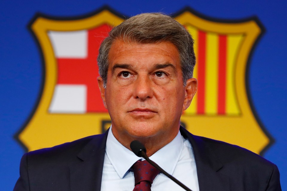 Joan Laporta criticised Barcelona players for refusing to accept a pay cut