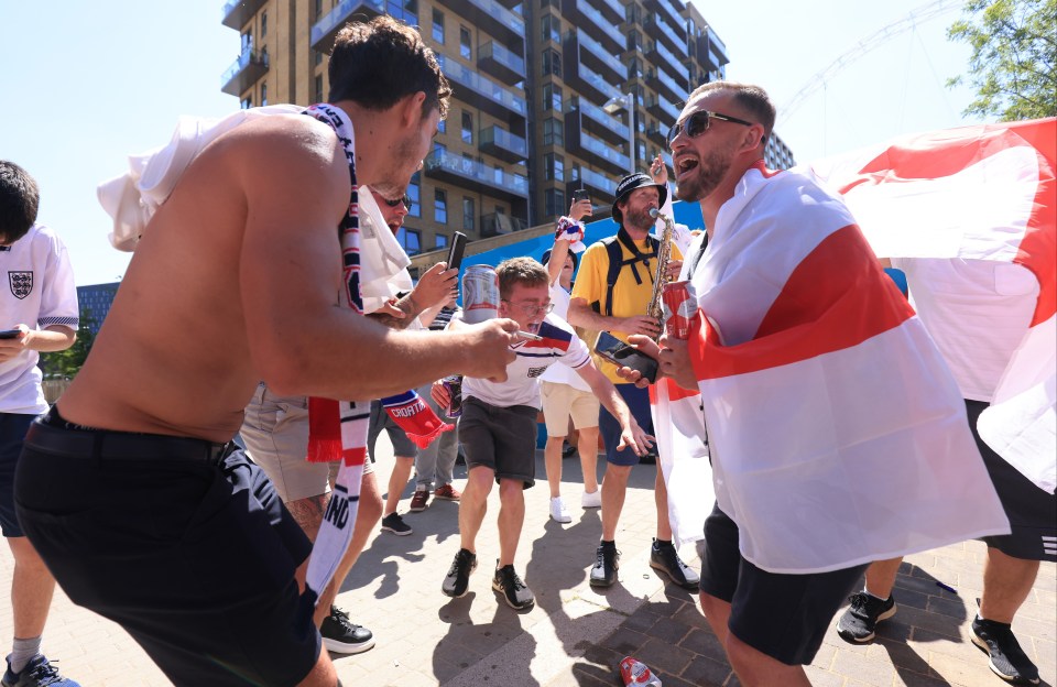 Gay England fans heading to the World Cup have been issued a 'disgusting' warning
