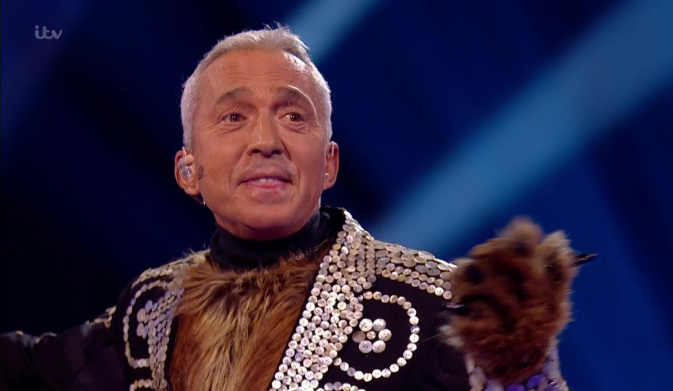 Strictly legend Bruno Tonioli was unmasked