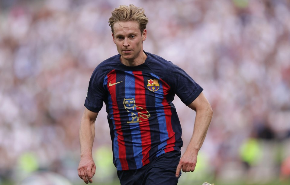 Frenkie de Jong is wanted by three Premier League teams