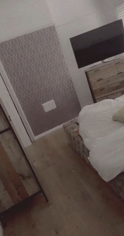 The bedrooms looked so posh when they were finished