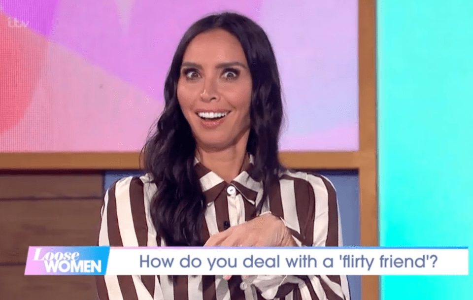 Christine Bleakley was surprised by the comment