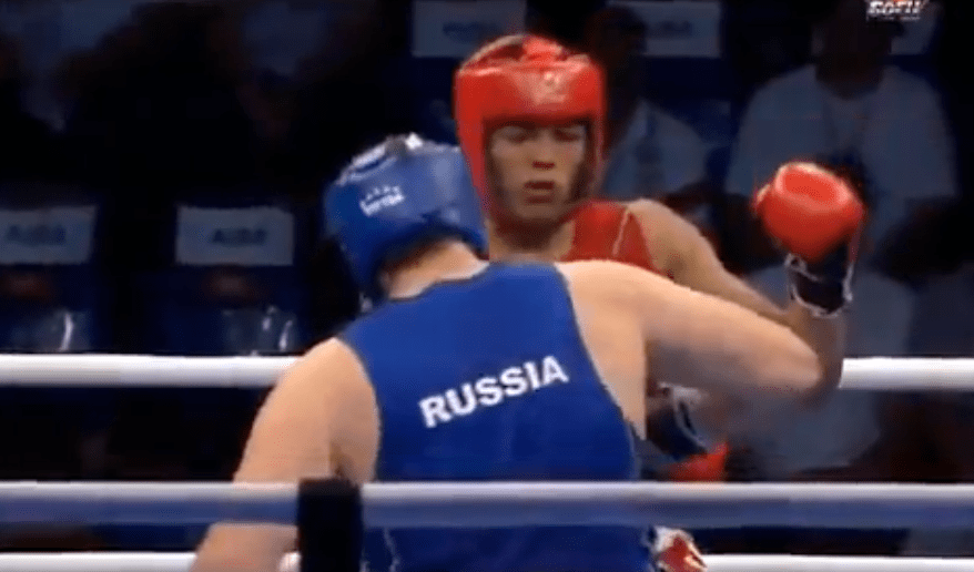 Joyce collapsed to the canvas and the fight was stopped after a mere 34 seconds