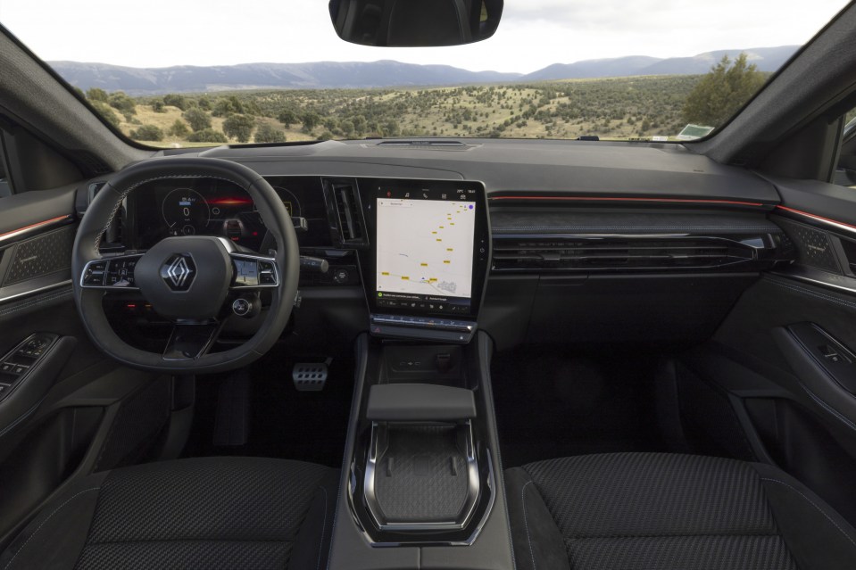 The interior is high quality and the infotainment system is the best yet from Renault