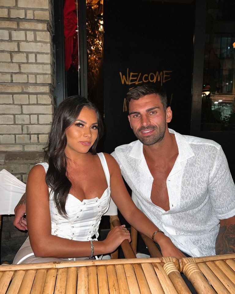 The couple fell in love earlier this year on the popular dating show