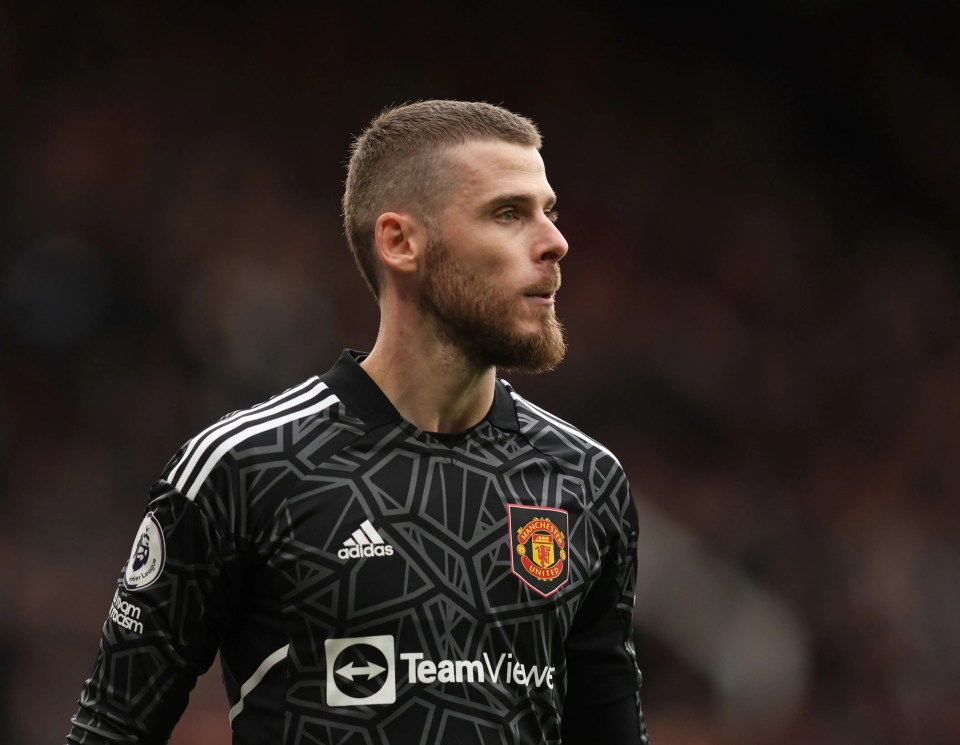 De Gea has been with Man Utd for more than a decade