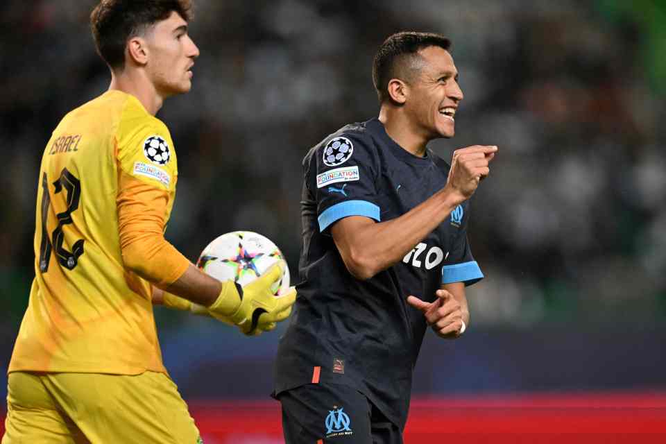 Alexis Sanchez netted for Marseille last night
