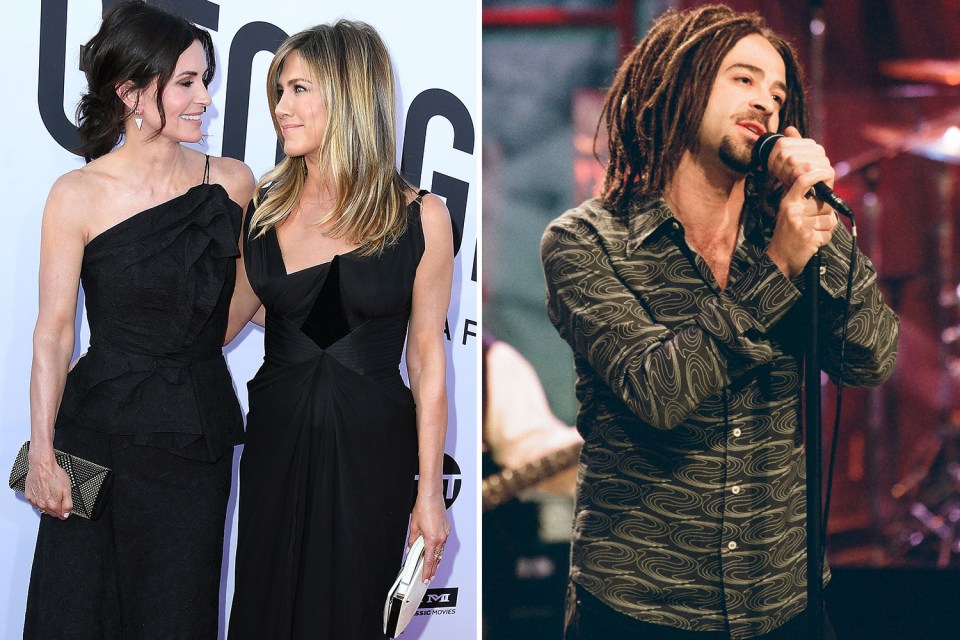 Courteney Cox and Jennifer Aniston both dated Adam Duritz