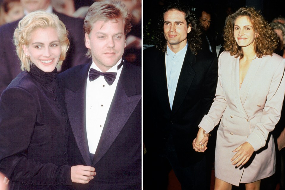 Julia Roberts ditched Kiefer Sutherland at the altar and went to Ireland with Jason Patric