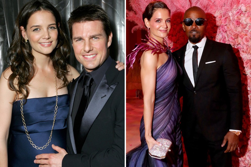 Katie Holmes was married to Tom Cruise before she went on to date Jamie Foxx