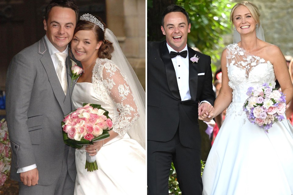 Ant McPartlin was married to Lisa Armstrong before marrying Anne-Marie Corbett