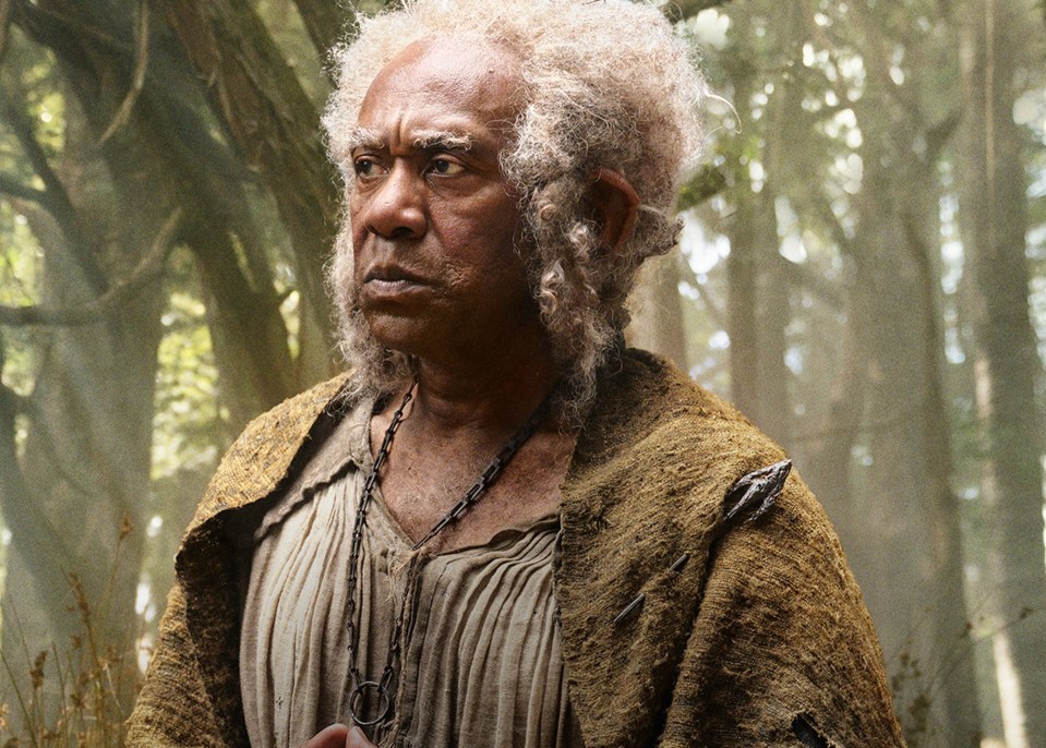 Lenny took on the role of Sadoc in Lord of The Rings: The Rings of Power this year