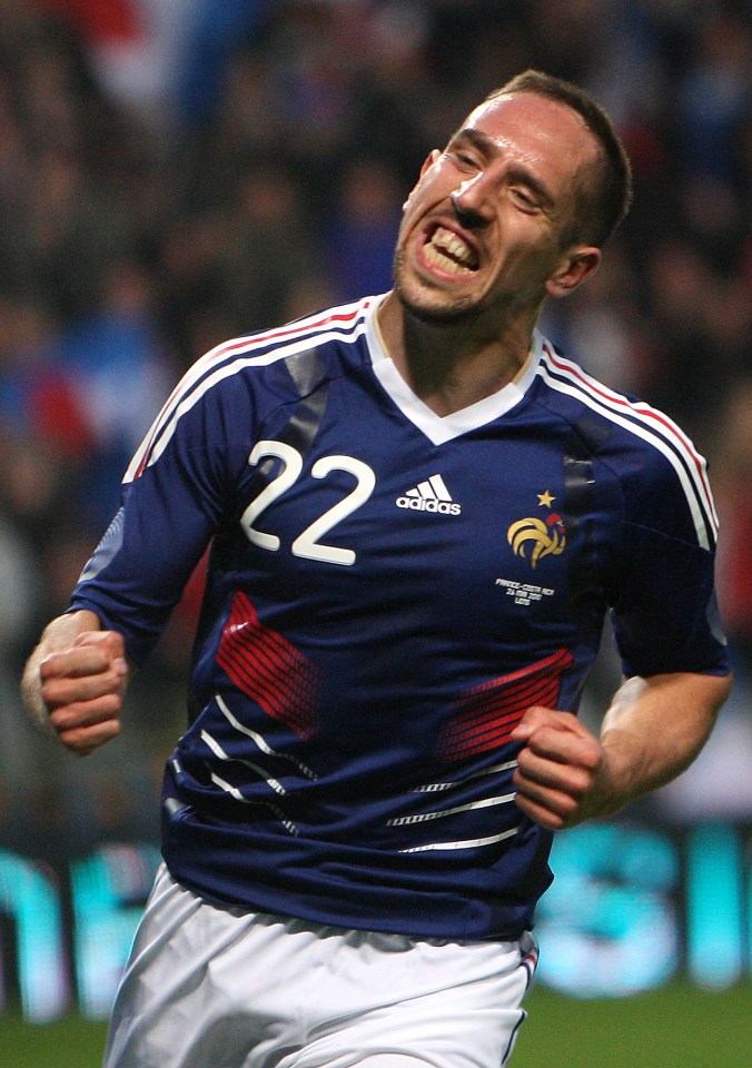 The winger reached the 2006 World Cup final with France